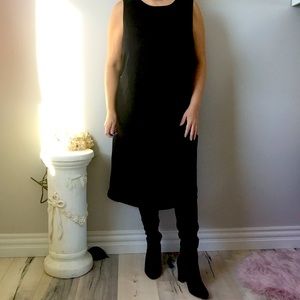 Halston Black Dress